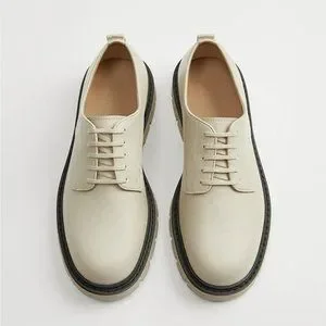 Zara | Shoes | New With Tags Zara Man Lug Soles Shoes Beige  display picture 2